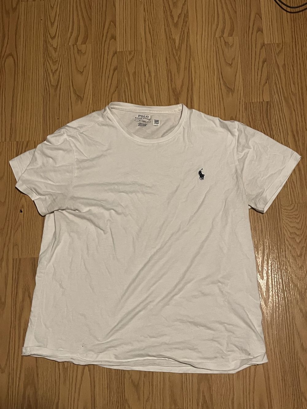 Polo by Ralph Lauren White Crew Neck Logo T-Shirt